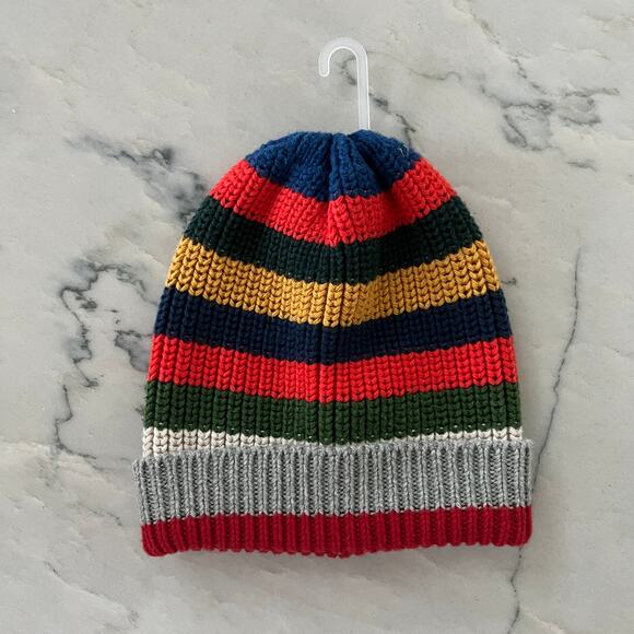 Gap Baby Striped Toboggan Sweater Hat 6-12 Months NEW - Picture 1 of 4